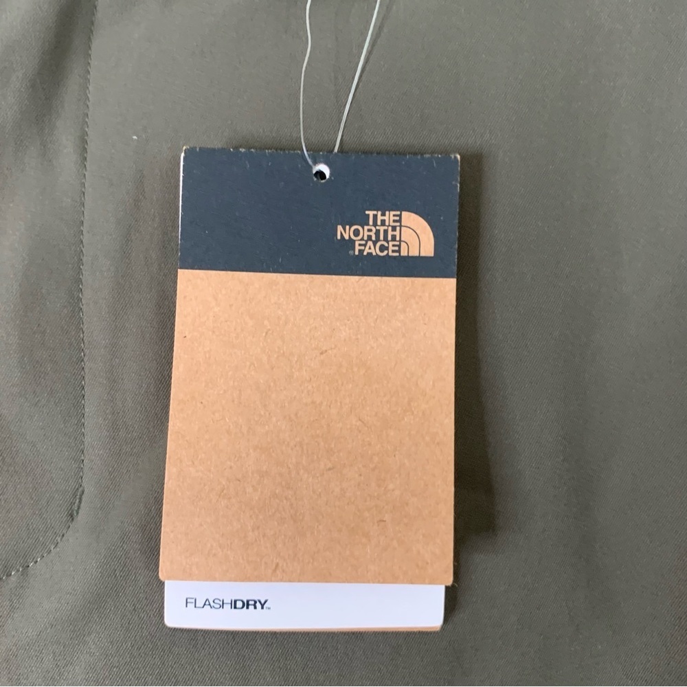The north face womens taupe green city standard ankle pants 14 NWT - Picture 4 of 12